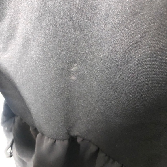 Worthington plus size black peplum back zip blouse - Picture 6 of 6